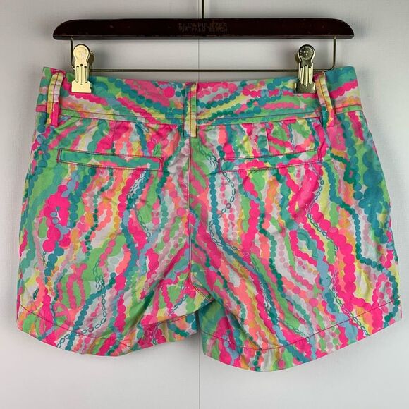 Lilly Pulitzer Women’s Dripping in Jewels Callahan Shorts Sz 00 beach vacation - Picture 2 of 7
